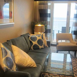 Grand Suite with Balcony on Quantum Class Ships