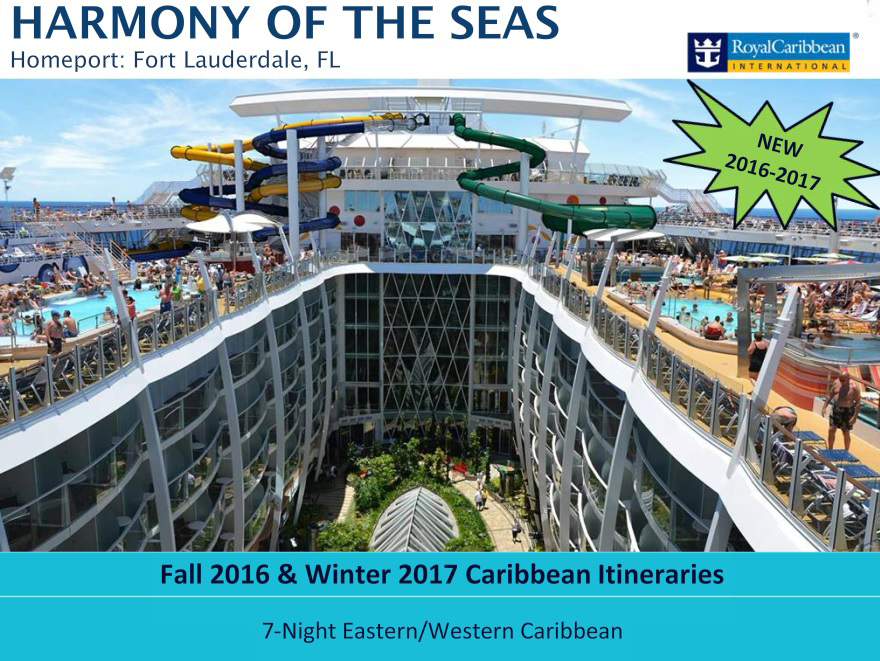New Facts about Harmony of the Seas — Aurora Cruises and Travel