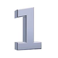 one